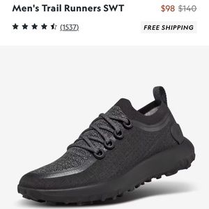 Allbirds trail runner shoes like new!!!